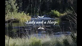 Canon in D - relaxing music video - Lady and a Harp