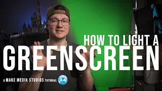 How to Light a Green Screen (Basic) | Make Media Studios Tutorial