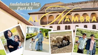 Andalusia Vlog 2024 - Part 3 - Eid Lunch + Al-Hambra, Granada