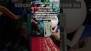 ESCORPIO AGOSTO 2023/ TAROT ♏