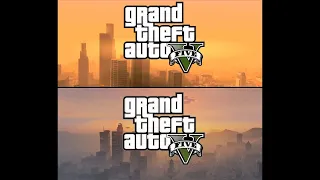 gta5 trailer - san andreas remake (splitscreen comparison)