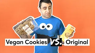 Vegan Cookies vs. Original Chocolate Chip Cookie REVIEW (Cybele's vs. Wegman's)