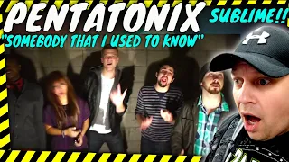 PENTATONIX Withe A Sublime Rendition of " Somebody That I Used To Know " By GOYTE [ Reaction ]