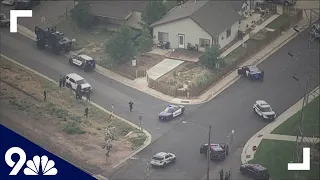 RAW: Police search home in Commerce City after shooting