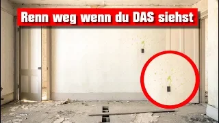 Verlasse sofort dein Haus wenn du DAS an deiner Wand siehst...