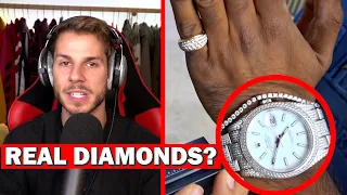 Max REAGIERt auf ICED OUT FAKE ODER REAL CHECK 🥶💎| MAHAN