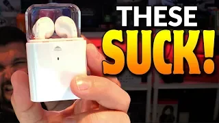 Fake AirPods Test | These Fantime Things SUCK!