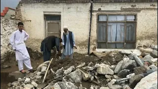 Rocks and debris scatter across city in Afghanistan after flash floods | AFP