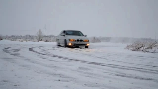 BMW 5 E39 Зимний Дрифт