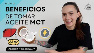 🥥BENEFICIOS DE TOMAR ACEITE MCT TODOS LOS DIAS | QUE HACE EL MCT EN TU CUERPO? | Manu Echeverri