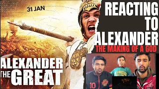 ALEXANDER : THE MAKING OF A GOD | REACTION VIDEO NETFLIX SERIES