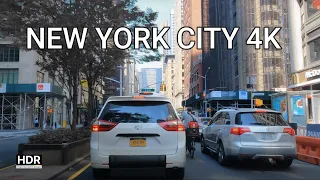 Driving Downtown - New York City  - 5K - USA