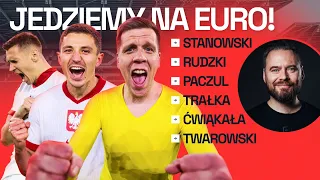 POLSKA NA EURO! SZCZĘSNY BOHATEREM W WALII STANOWSKI, RUDZKI, TWAROWSKI, ĆWIĄKAŁA, TRAŁKA, PACZUL