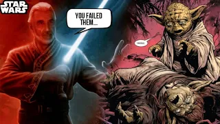 Why Dooku Said Yoda Was a TERRIBLE Grandmaster - Star Wars Explained