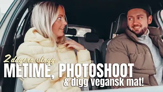 #VLOGG 4: Bli med på photoshoot, ny vegansk middag & mesoterapi behandling!