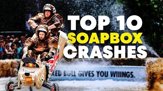 Top 10 Crashes from London's Red Bull Soapbox Race