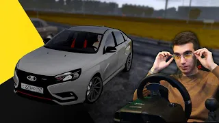 LADA VESTA SPORT 1.8 - City Car Driving [1.5.9.2]