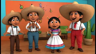 La Cucaracha - Karaoke - Canciones Infantiles - Super Simple Español - Kids Songs