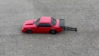 Traxxas Mustang 5.0 Drag Slash with Launch Control - Test Drive