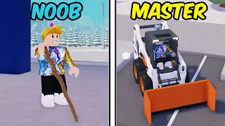 Noob VS Snow Plow Simulator