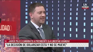 Javier Milei: "El papa Francisco dice cosas horribles"