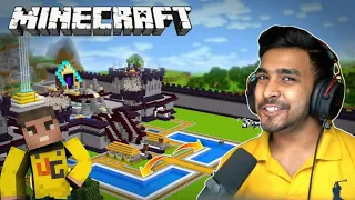 MINECRAFT, BUT I AM IN @TechnoGamerzOfficial  WORLD😍!! MINECRAFT GAMEPLAY.