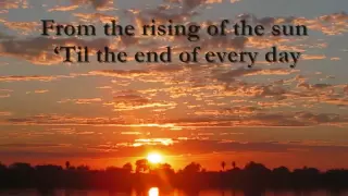 PRAISE ADONAI (LYRICS)