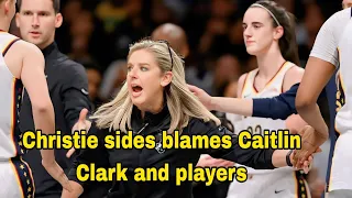 Indiana Fever coach breaks silence on Caitlin Clark fiery clash with teammates