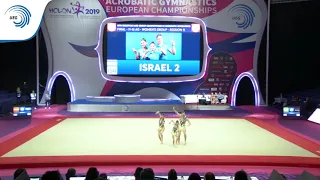 Women's group Israel - 2019 European Age Group Champions, 11 - 16