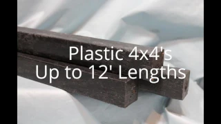 4 x 4 Recycled Plastic Lumber (3 1/2 x 3 1/2 x 12')