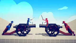 RAPID BOMB CANNON DEFEATED EVERY UNIT | TABS - Totally Accurate Battle Simulator