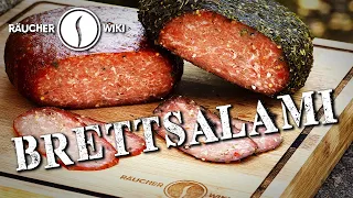 Brettsalami: Die einfachste Salami der Welt? (Räucherwiki Folge 33)