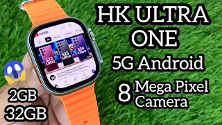 Hk Ultra One Smartwatch | Hk Ultra One Android Smartwatch | 5g Android Smartwatch   True Amoled