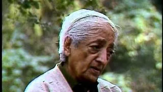 On revolution in consciousness | J. Krishnamurti