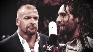 SETH ROLLINS AND TRIPLE H PROMO FOR WRESTLE MANIS 33 RAW,MARCH 27,2017