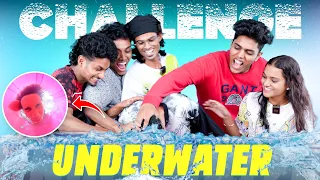 UNDER WATER Challenge Bootcamp Boys 😂💦 പണി പാളി 😂 We Talks #wetalks