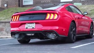 2019 Mustang GT Corsa Extreme - Cold Start Compilation (LOUD!)