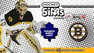 Maple Leafs vs Bruins (Hockey Sims on NHL 16)