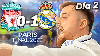 VOY AL LIVERPOOL 0-1 REAL MADRID *EL MEJOR DÍA DE MI VIDA* FINAL CHAMPIONS 2022