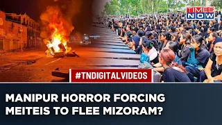 Manipur Ripple in Mizoram? Exodus After Militants' Diktat, CM Biren To Airlift? | English News