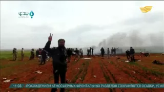 В Сирии боевики сбили военный самолет