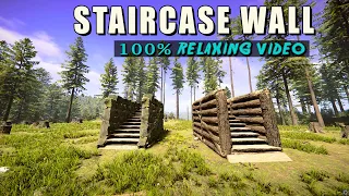 How To Build a STAIRCASE WALL For Wood And Stone in Sons of the Forest