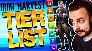 Iron Harvest - TIER LIST, The BEST and WORST INFANTRY UNITS. POLANIA/SAXONY, ALPHA 3