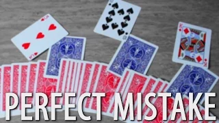 Perfect Mistake -- MAGIC CARD TRICK TUTORIAL