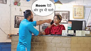 Prank 0n hotel receptionist | Aadi Nagar