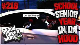 GTA 5 School Senior Year In Da Hood Ep. 218 - NEW STUDENT FROM CHIRAQ 😈🔫 (GTA 5 ROLEPLAY)