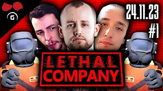 Klauniáda 😈 Lethal Company | 1/3 | 24.11.2023 | @TheAgraelus @FlyGunCZ @Growey @Nedric