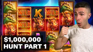 $1000000 BONUS HUNT OPENING - Part 1 🎰 86 Slot Bonuses - Mental & Starz Megaways