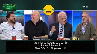 Üç Bacak  Ahmet Çakar Rasim Ozan Kütahyalı Komik Beyaz Futbol