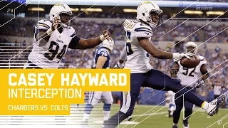 Casey Hayward Picks Off Andrew Luck! | Chargers vs. Colts | NFL